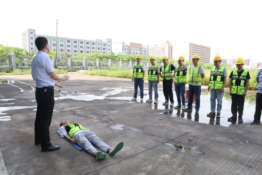  【六月安全生產(chǎn)月】恩平工廠組織消防演練及心肺復(fù)蘇救治演練