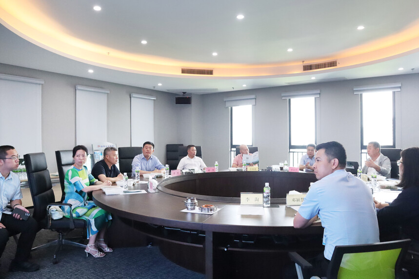  【考察交流】 贛縣區(qū)委書記、贛州高新區(qū)黨工委書記廖永平一行到訪廣東中匯寶能源科技有限公司